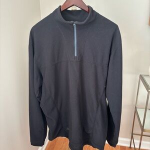 Arc’teryx Quarter Zip Pullover Fleece in Black Size XL